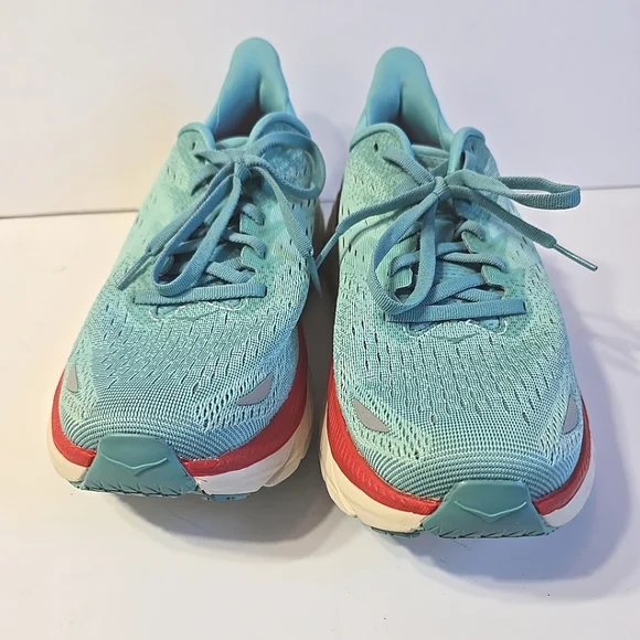 NWOT Ladies Hoka One One Clifton 8 In Aquareelle Sneakers - Picture 3 of 10